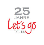 25 Jahre Let's go Tours Jubiläums Logo