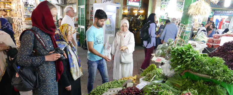 Gemüsemarkt in Teheran