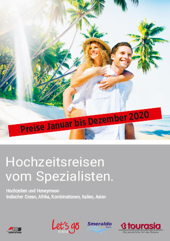 Titelbild Hochzeitsreisen Preisliste 20