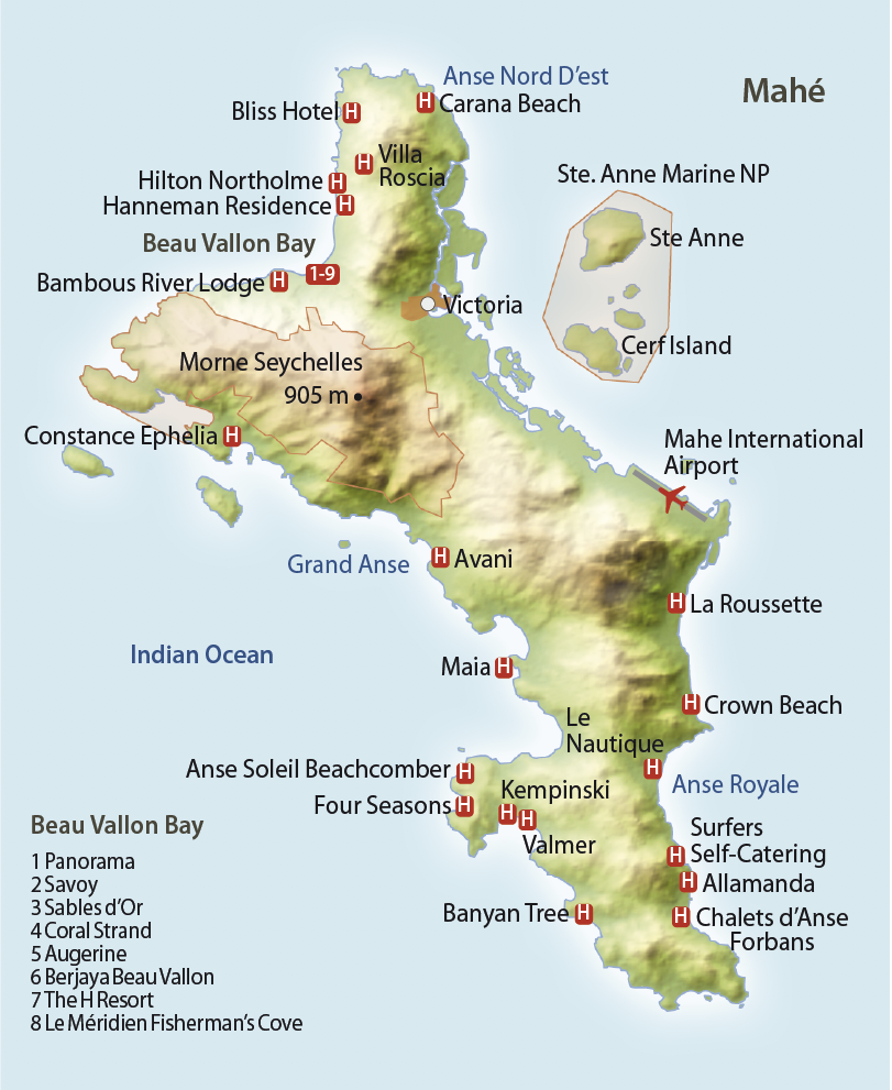Ferien auf Mahé auf den Seychellen vom Spezialisten Let’s go Tours