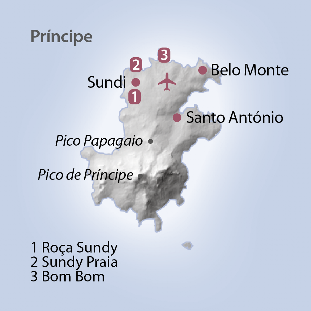 Karte Principe
