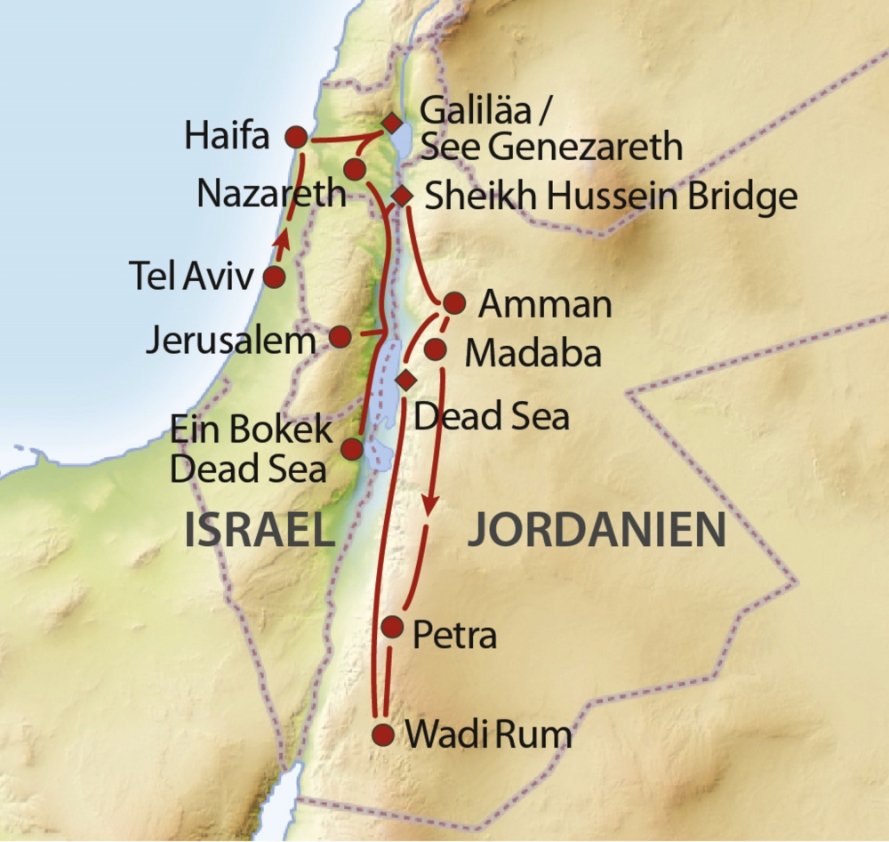 jordanien zum kennenlernen